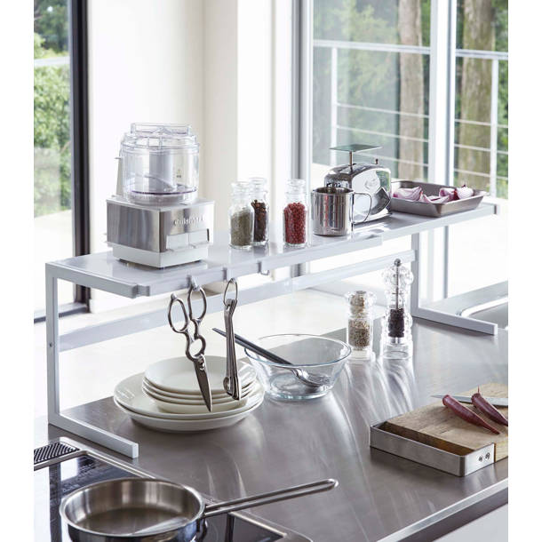 Yamazaki USA Yamazaki Home 3Tiered Storage Rack Kitchen Shelf